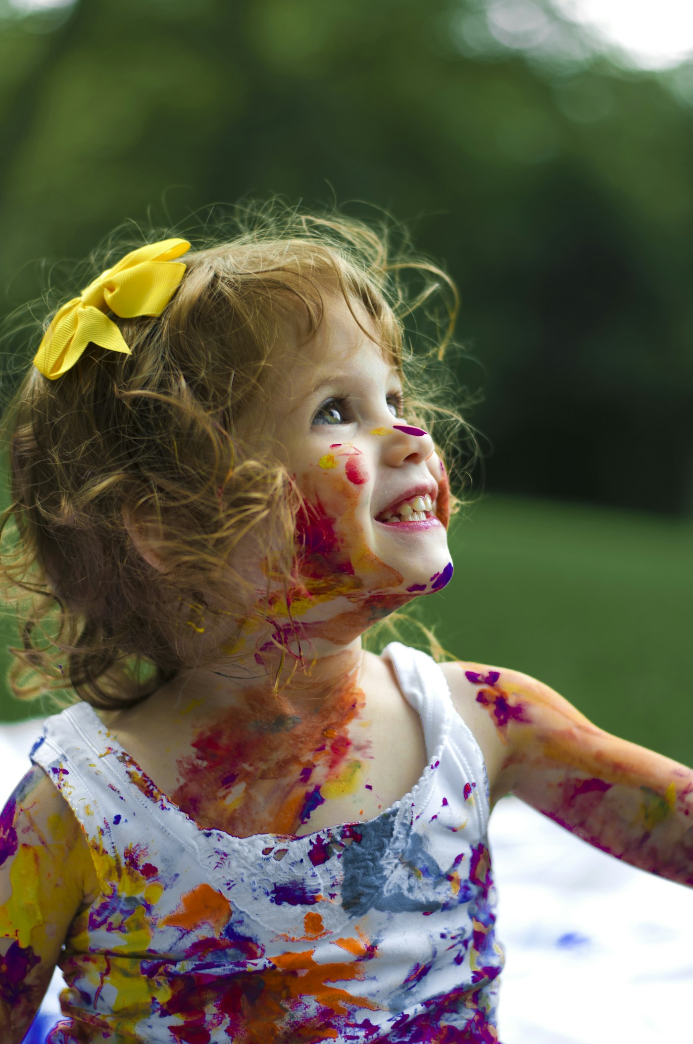 A child growing with confidence